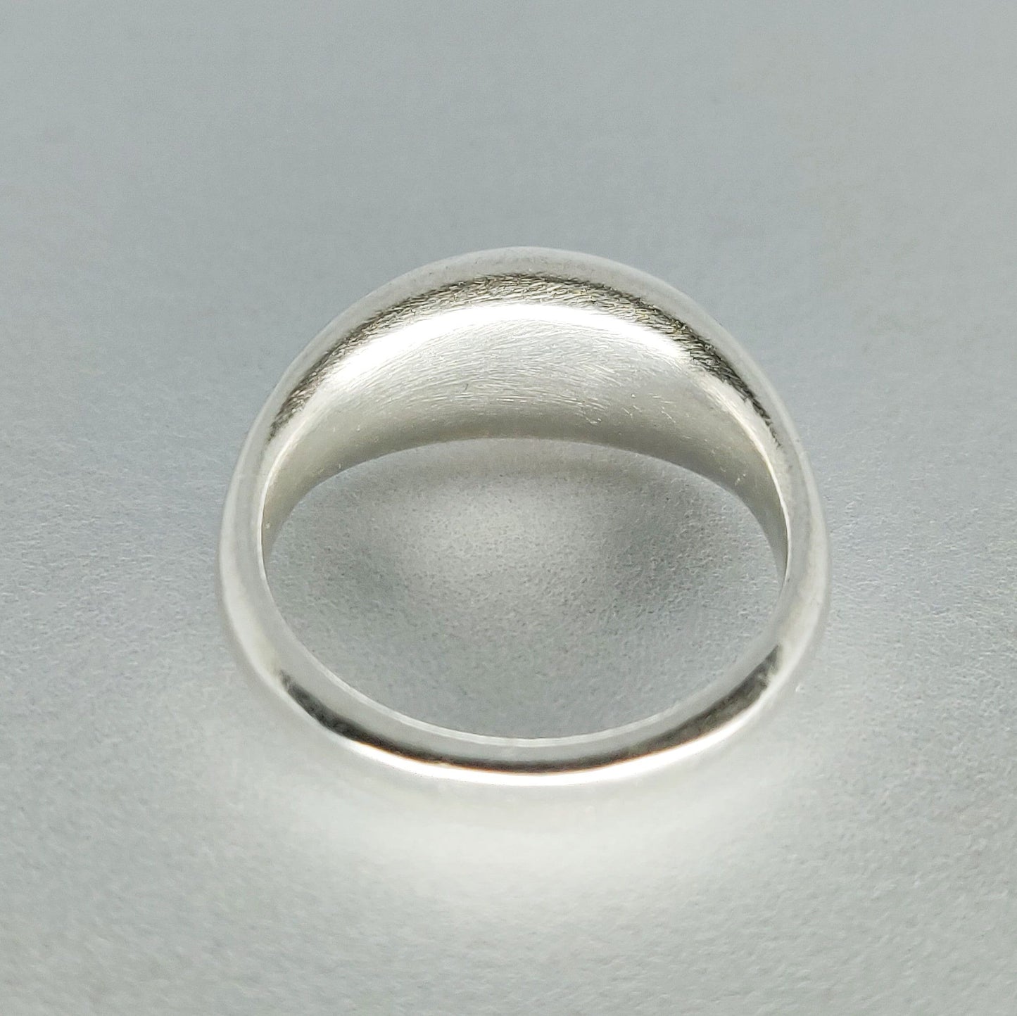 Thick Sterling or Argentium Silver Sculptured Ring Bean Blank for Jewelry Making