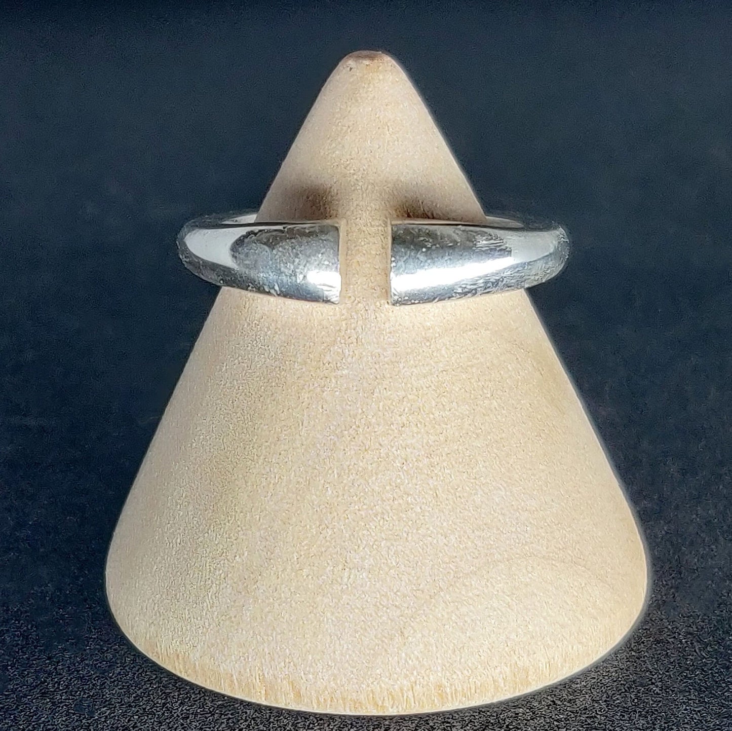 Thick Silver Omega Split Shank Ring Blank for Jewelry Making and Casting