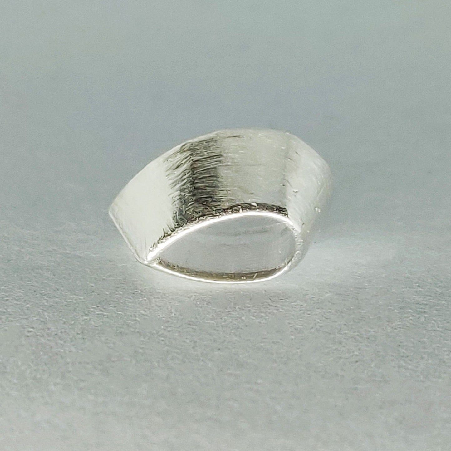 6x4mm Teardrop Sterling Silver Gemstone Bezel Rubover Settings for Jewelry Making Supplies