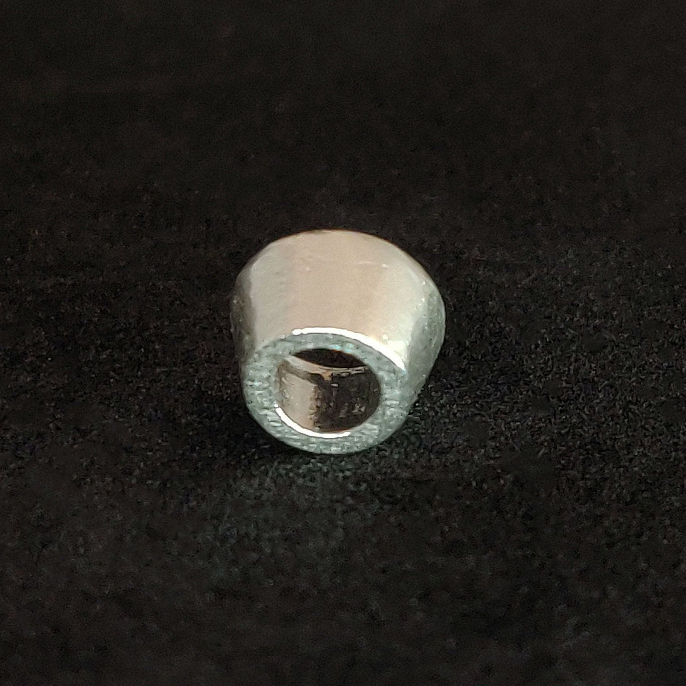 5mm Silver Brilliant Cut Gemstone Rubover Setting. Cast Recycled Silver Round Bezel. Jewelry Making Supplies. Make Your Own Jewelry.
