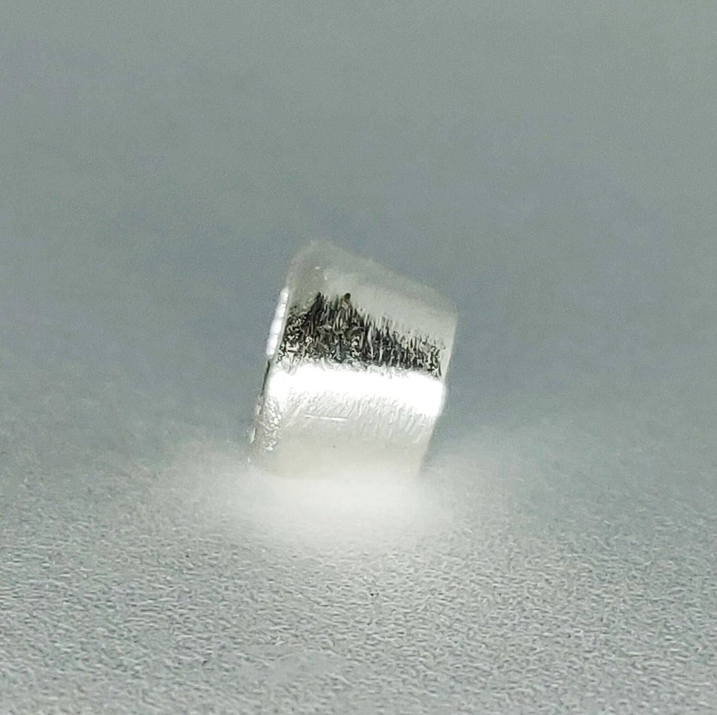 5mm Silver Brilliant Cut Gemstone Rubover Setting. Cast Recycled Silver Round Bezel. Jewelry Making Supplies. Make Your Own Jewelry.