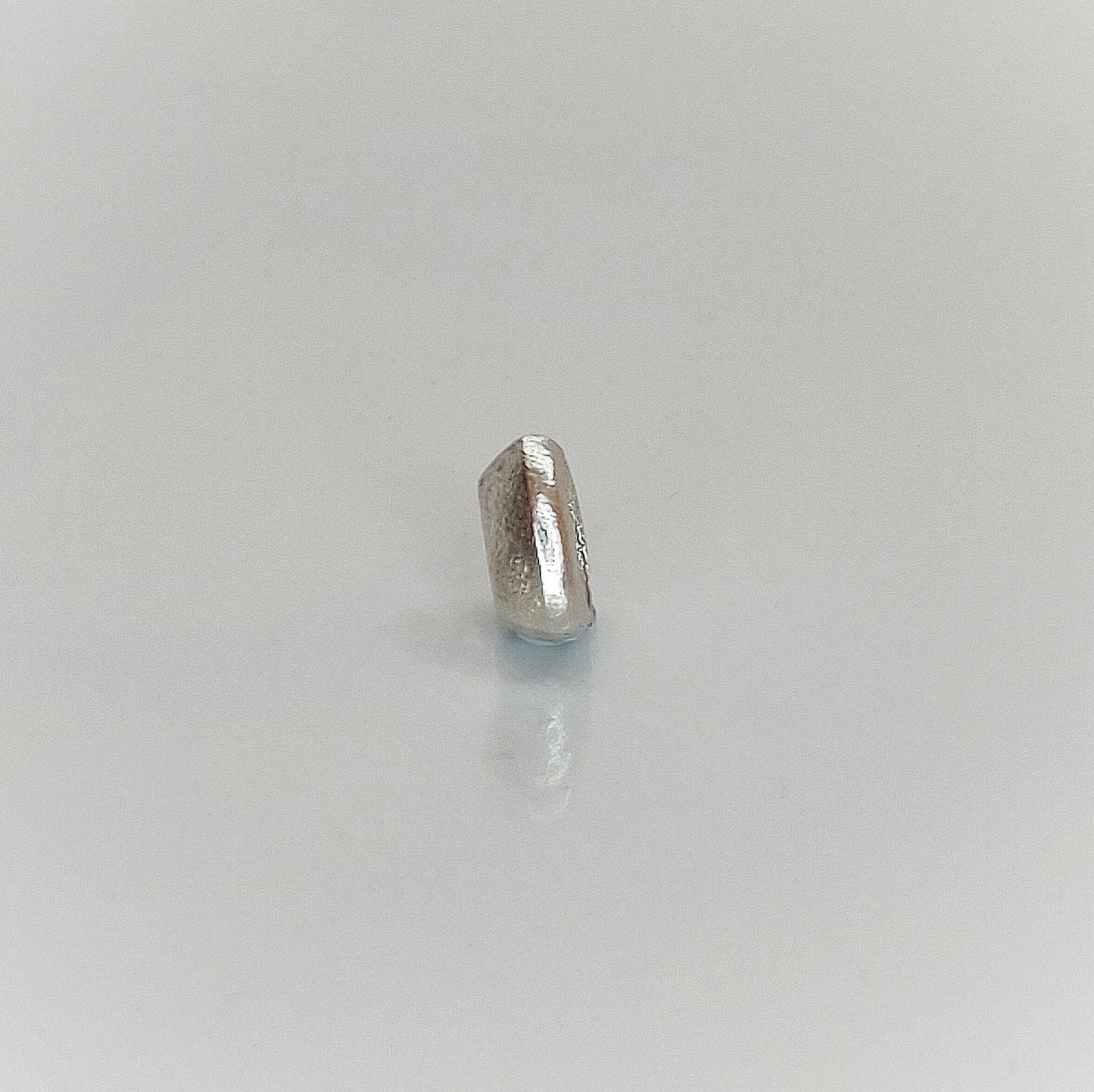 8x5mm Pear Cut Gemstone Rubover Sterling Silver Bezel Setting