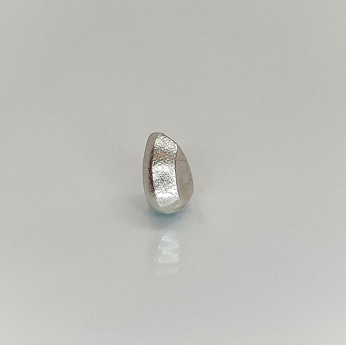 8x5mm Pear Cut Gemstone Rubover Sterling Silver Bezel Setting