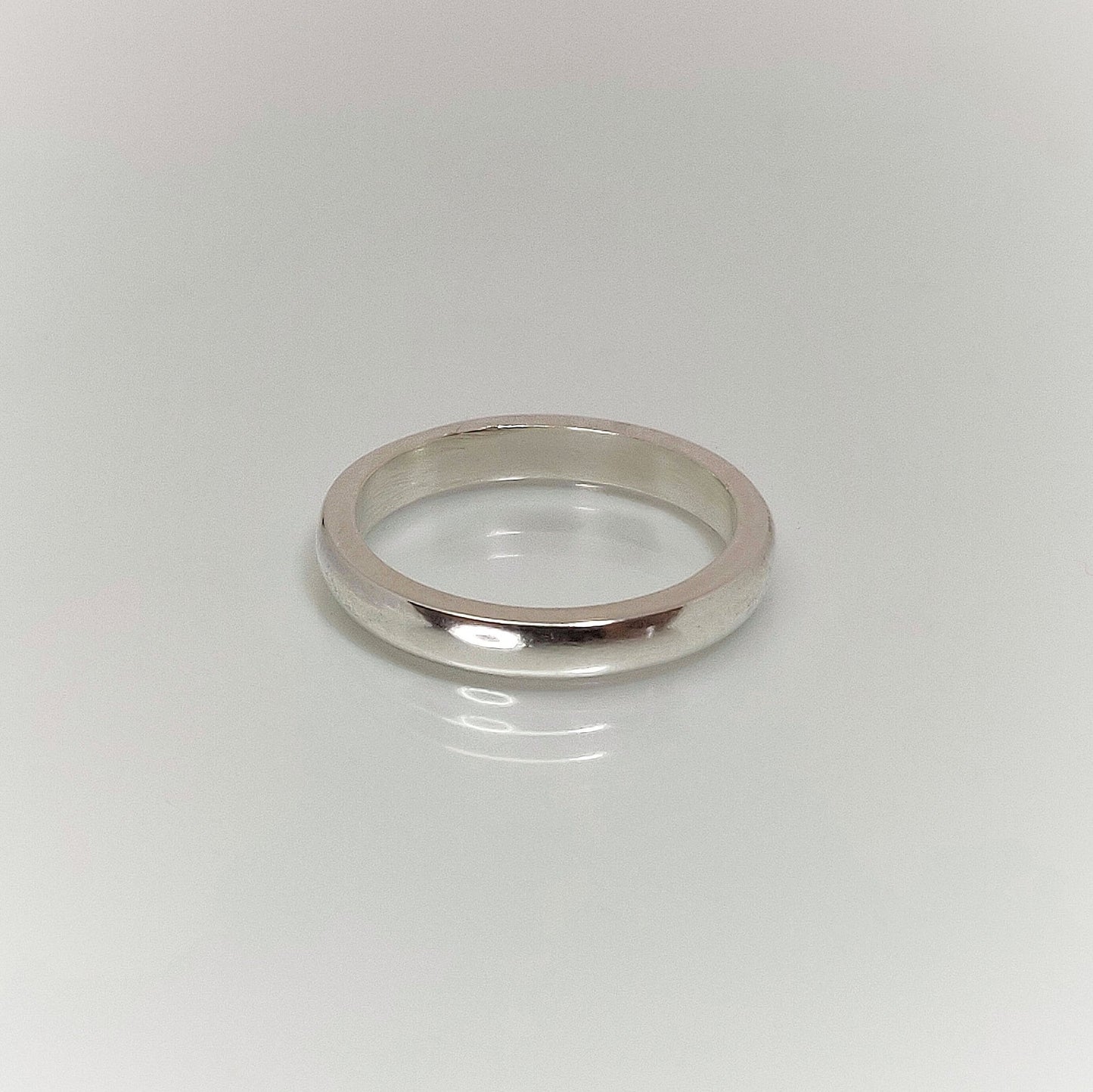 Sterling Silver Curved Profile Casting Ring for Jewelry Making Supplies