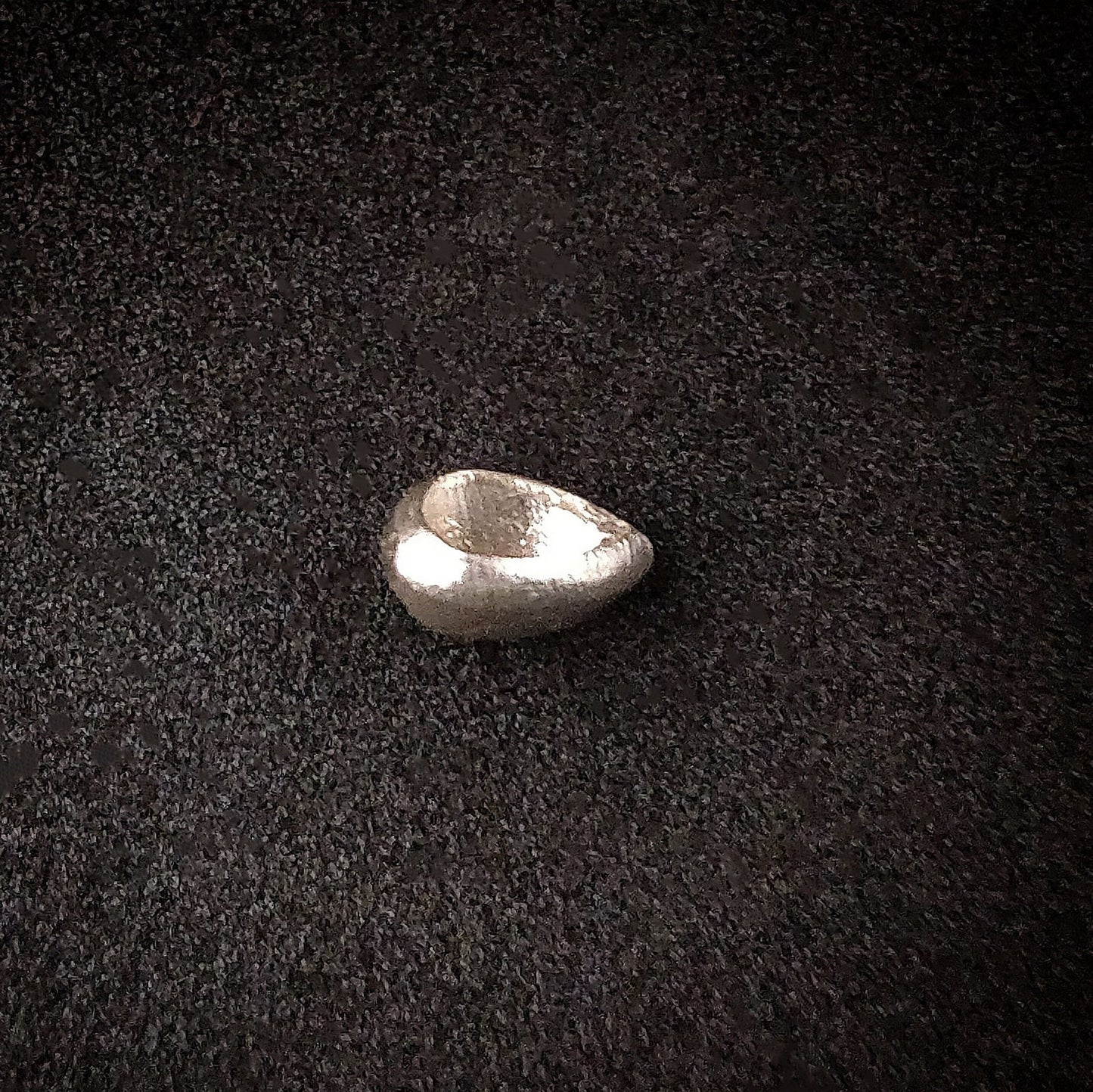 8x5mm Pear Cut Gemstone Rubover Sterling Silver Bezel Setting