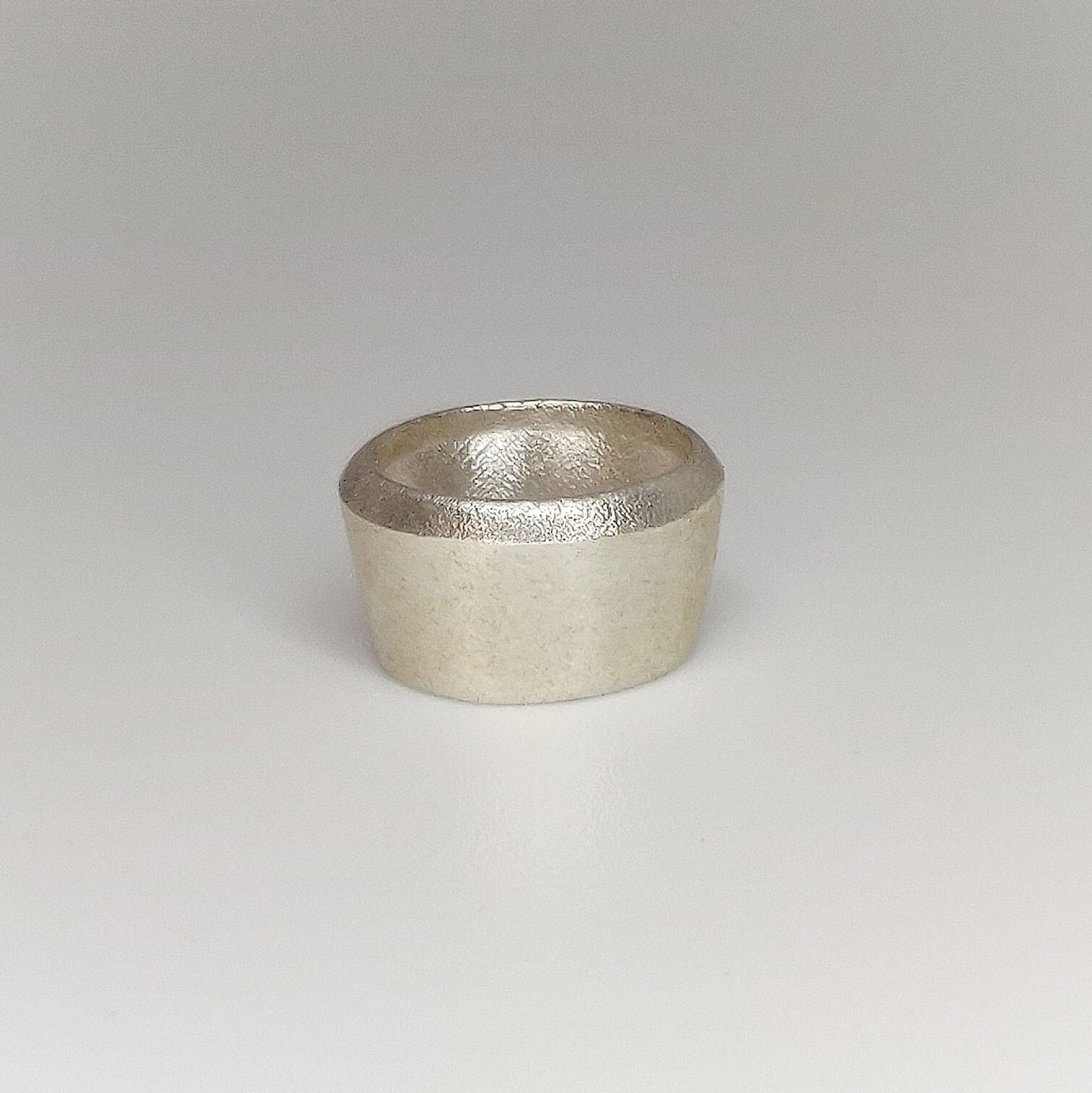 8x6mm Silver Oval Cut Gemstone Rubover Setting. Cast Recycled Silver Oval Bezel. Jewelry Making Supplies. Make Your Own Jewelry.