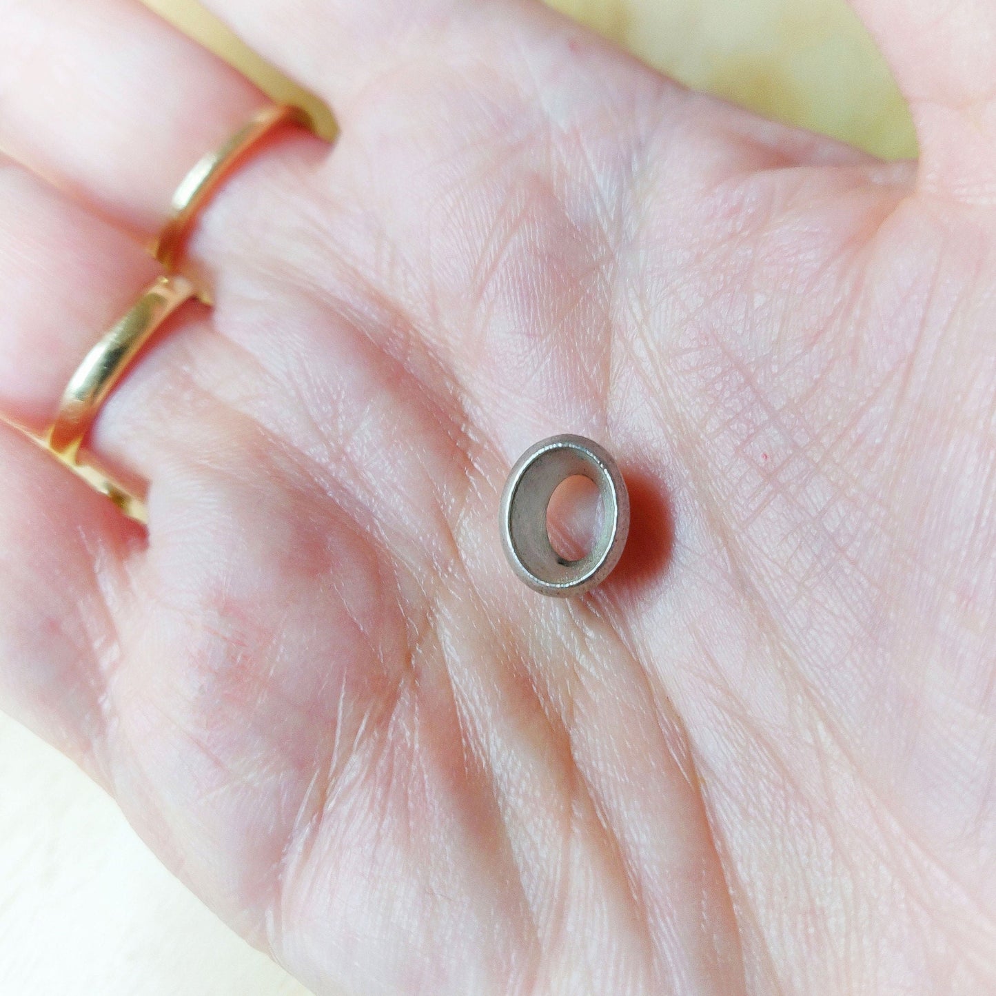 9x7mm Silver Oval Cut Gemstone Rubover Setting. Cast Recycled Silver Oval Bezel. Jewelry Making Supplies. Make Your Own Jewelry.