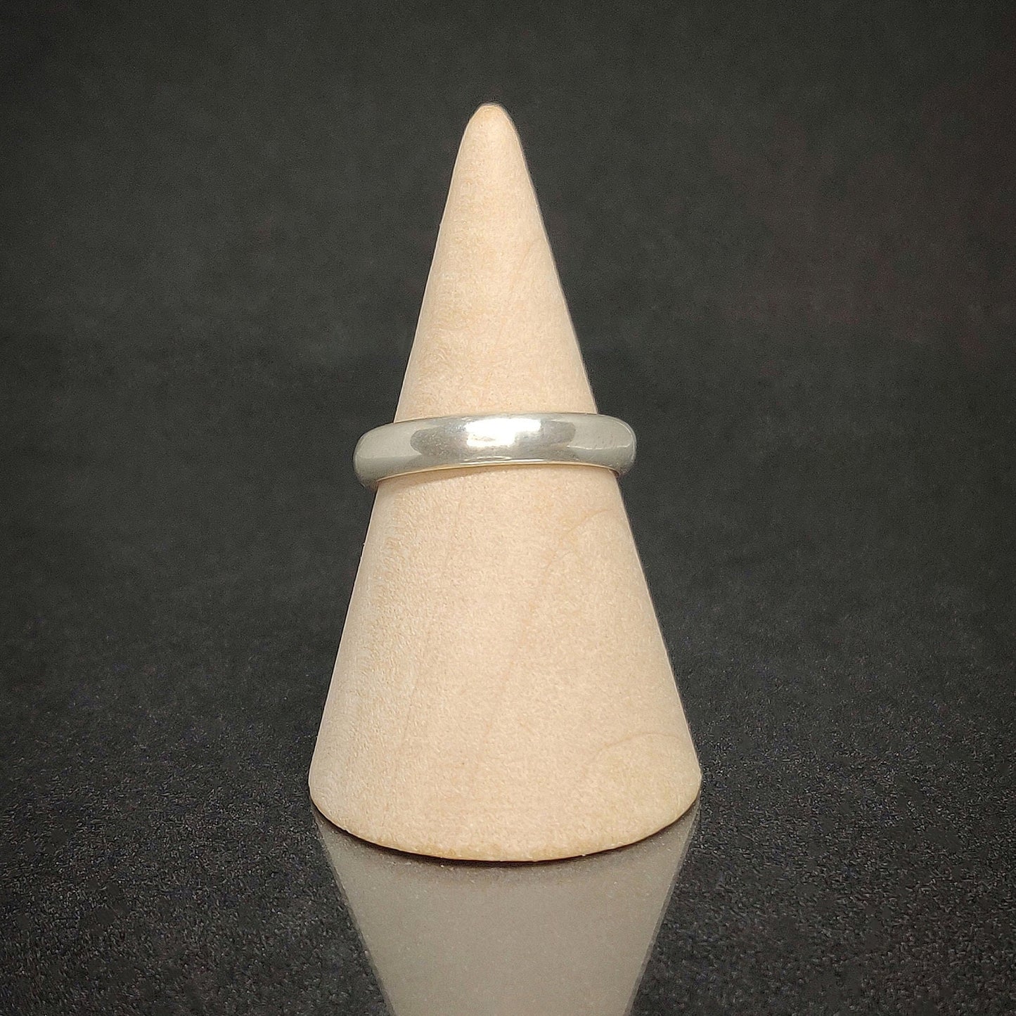 Comfort Fit Sterling Silver Ring Blank for Custom Wedding Bands