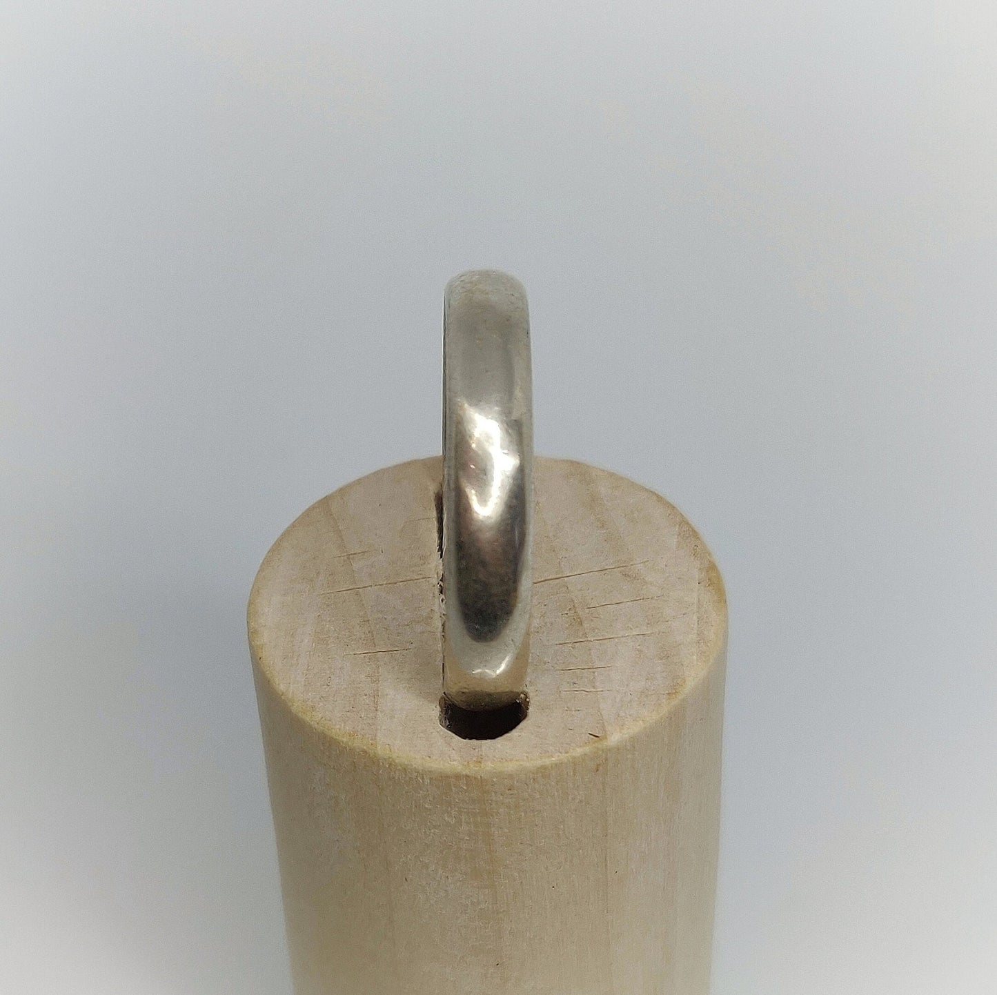 Comfort Fit Sterling Silver Ring Blank for Custom Wedding Bands