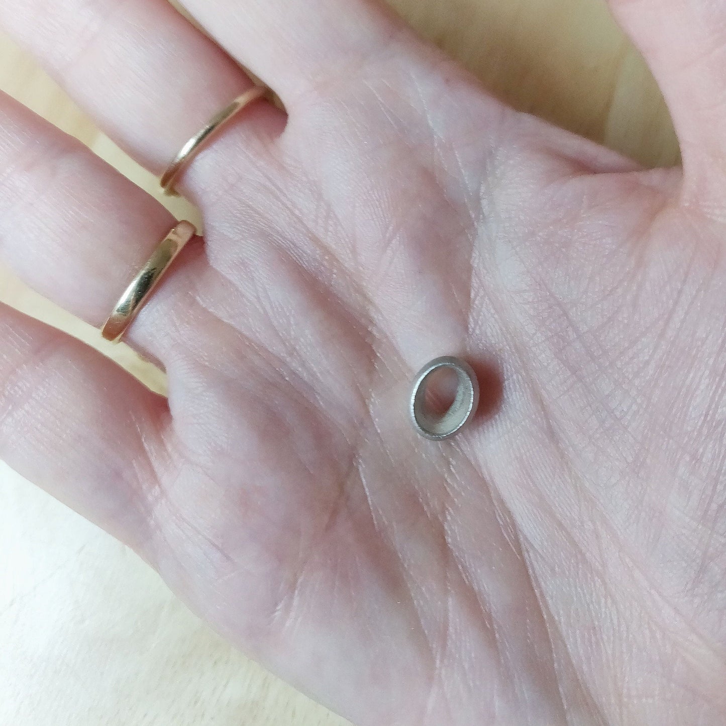 8x6mm Silver Oval Cut Gemstone Rubover Setting. Cast Recycled Silver Oval Bezel. Jewelry Making Supplies. Make Your Own Jewelry.