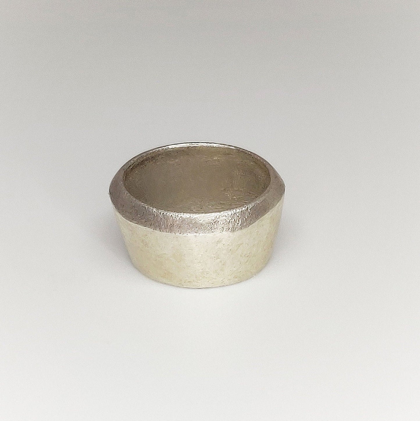 11x9mm Silver Oval Cut Gemstone Rubover Setting. Cast Recycled Silver Oval Bezel. Jewelry Making Supplies. Make Your Own Jewelry.