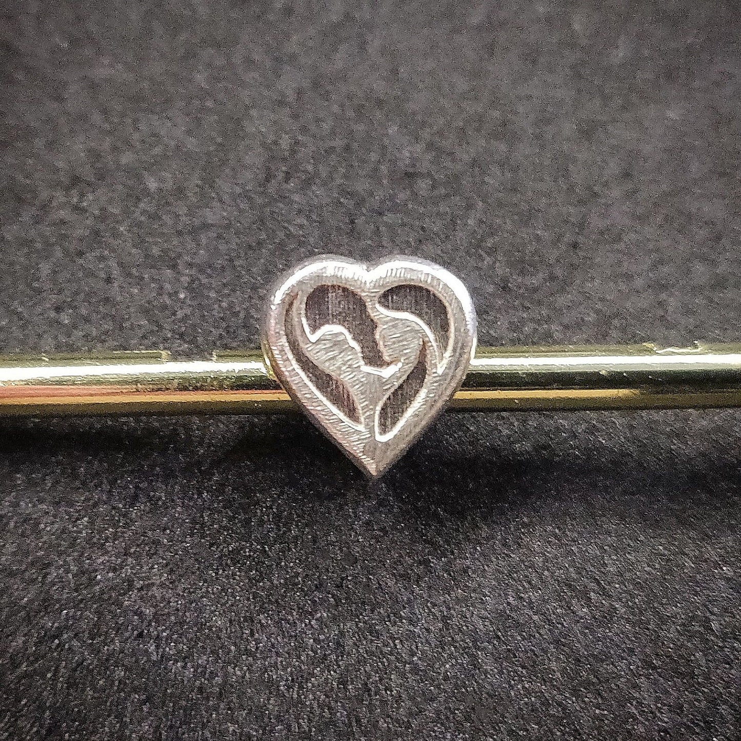 Silver Mother Child Bracelet Charm for Resin Keepsake Jewelry Making
