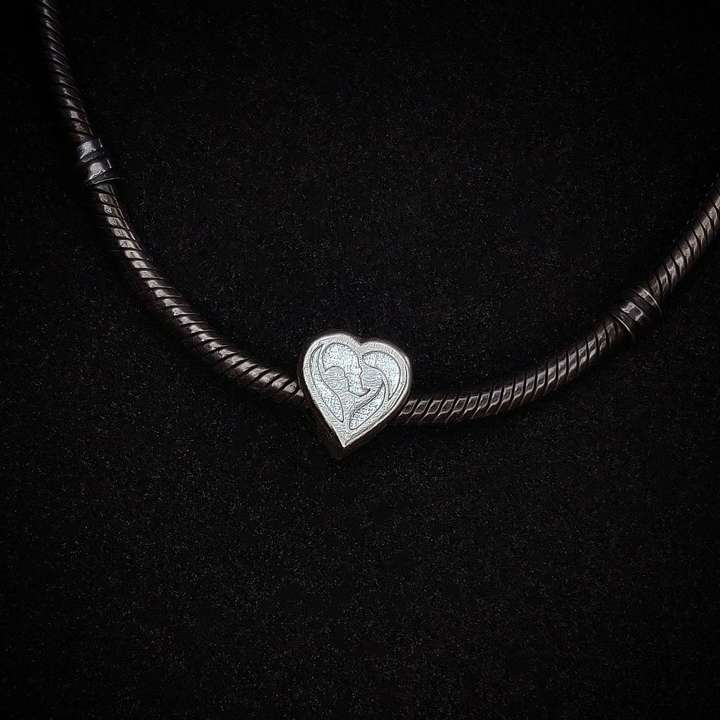 Silver Mother Child Bracelet Charm for Resin Keepsake Jewelry Making