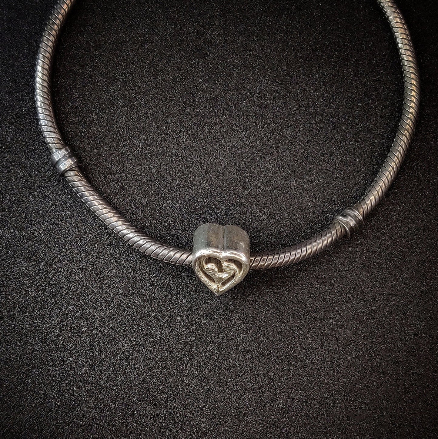 Silver Mother Child Bracelet Charm for Resin Keepsake Jewelry Making