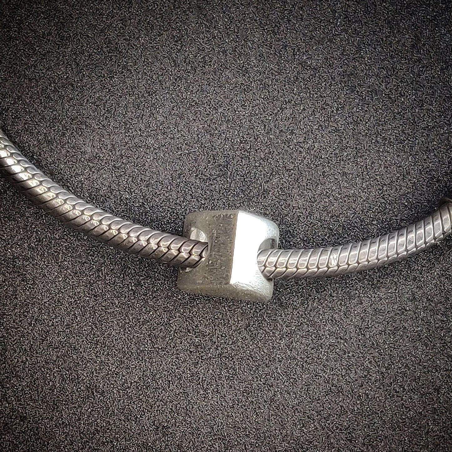 Silver Heart Bracelet Charm, Ready for Engraving or Gem Setting. Jewellery Makers Blank Heart Charm in Silver.