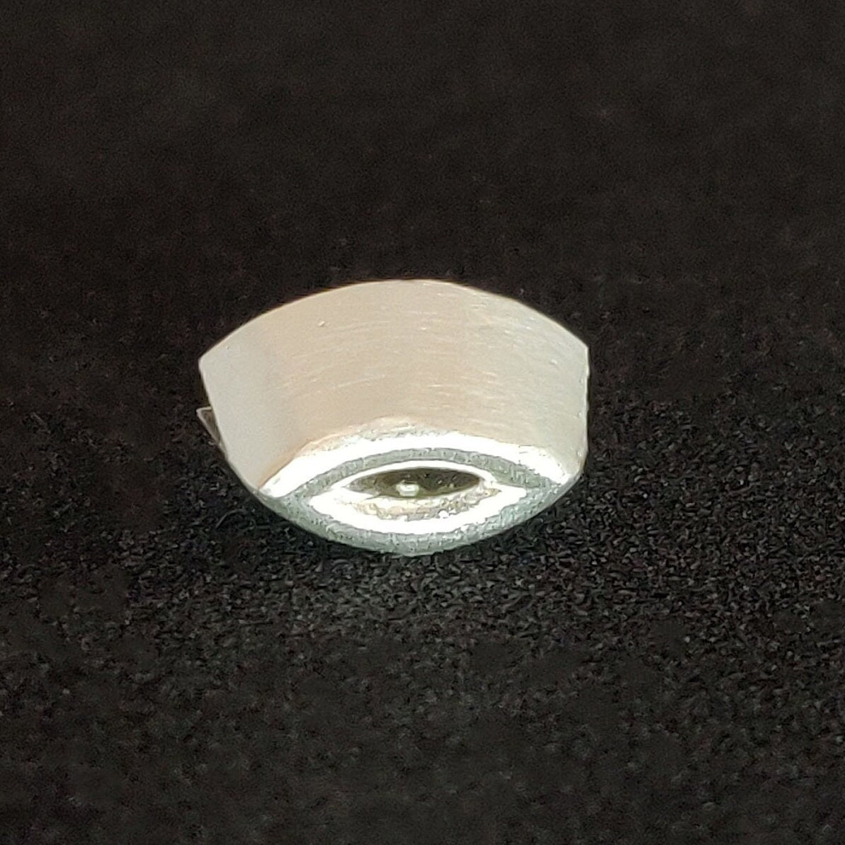 8x4mm Silver Marquise Rubover Setting