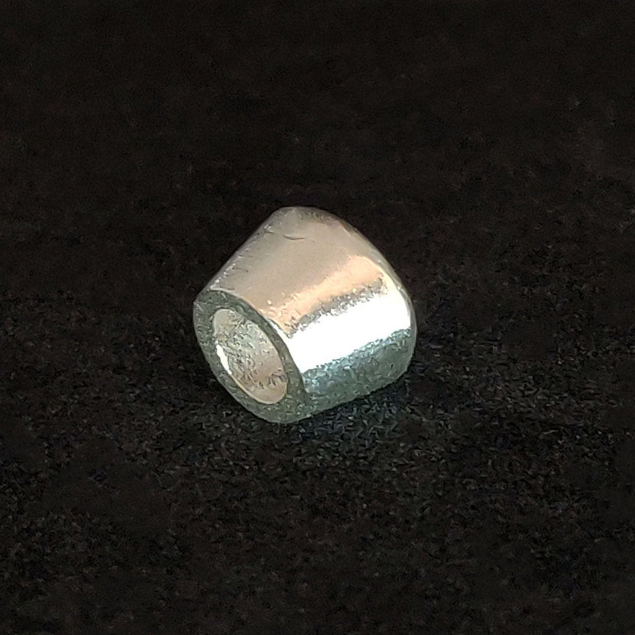5mm Silver Brilliant Cut Gemstone Rubover Setting. Cast Recycled Silver Round Bezel. Jewelry Making Supplies. Make Your Own Jewelry.