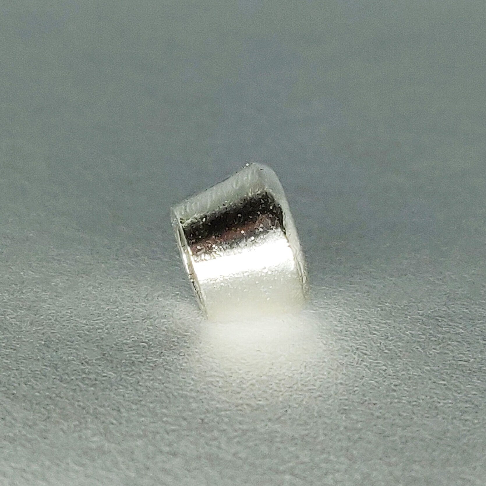 5mm Silver Brilliant Cut Gemstone Rubover Setting