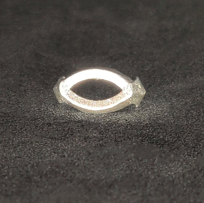 8x4mm Marquise V Prong Claw Setting with Recycled Sterling Silver