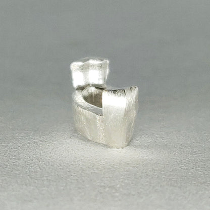 8x4mm Marquise V Prong Claw Setting with Recycled Sterling Silver