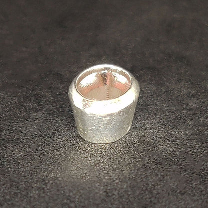 7x5mm Sterling Silver Oval Gemstone Bezel Setting, Jewelry Making
