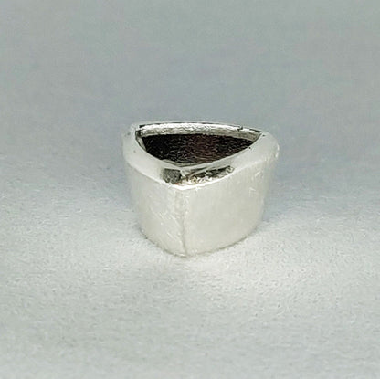 4x4mm Silver Trillion Cut Gemstone Bezel for Jewelry Making Supplies