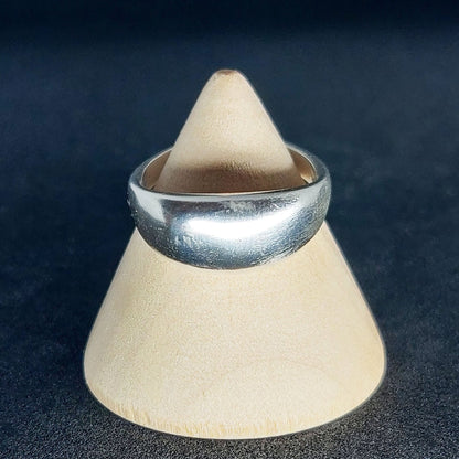 Thick Sterling or Argentium Silver Sculptured Ring Bean Blank for Jewelry Making