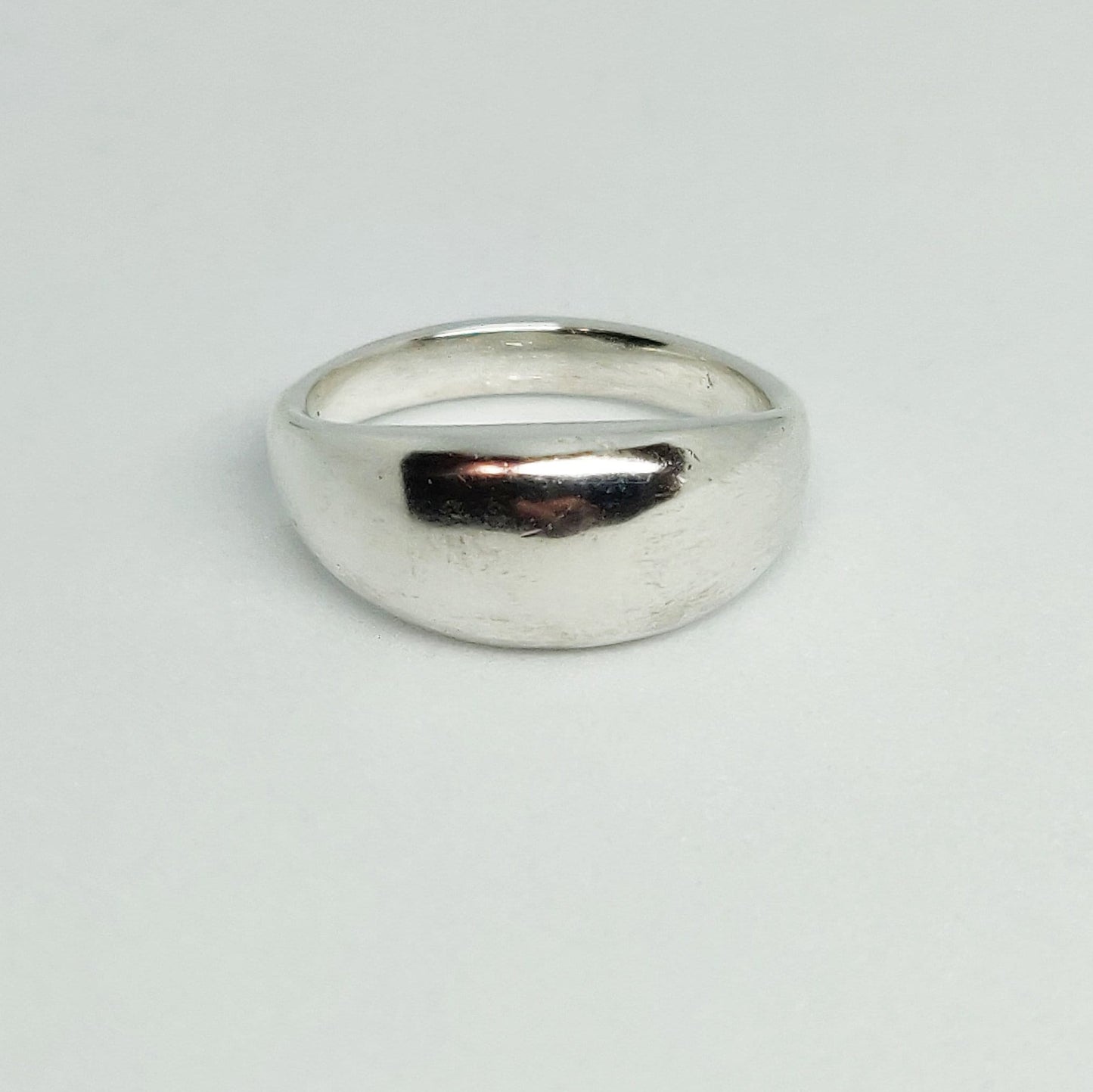 Thick Sterling or Argentium Silver Sculptured Ring Bean Blank for Jewelry Making