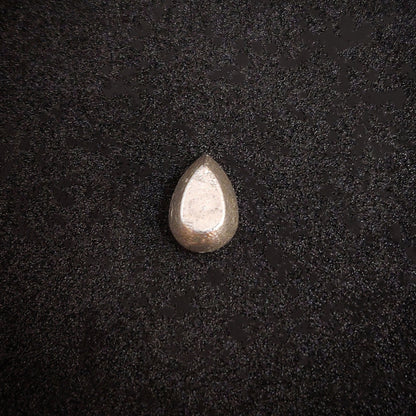 8x5mm Pear Cut Gemstone Rubover Sterling Silver Bezel Setting