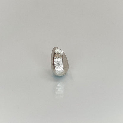 8x5mm Pear Cut Gemstone Rubover Sterling Silver Bezel Setting