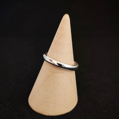 Sterling Silver Curved Profile Casting Ring for Jewelry Making Supplies
