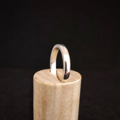 Sterling Silver Curved Profile Casting Ring for Jewelry Making Supplies