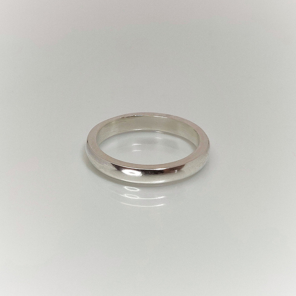 Sterling Silver Curved Profile Casting Ring for Jewelry Making Supplies