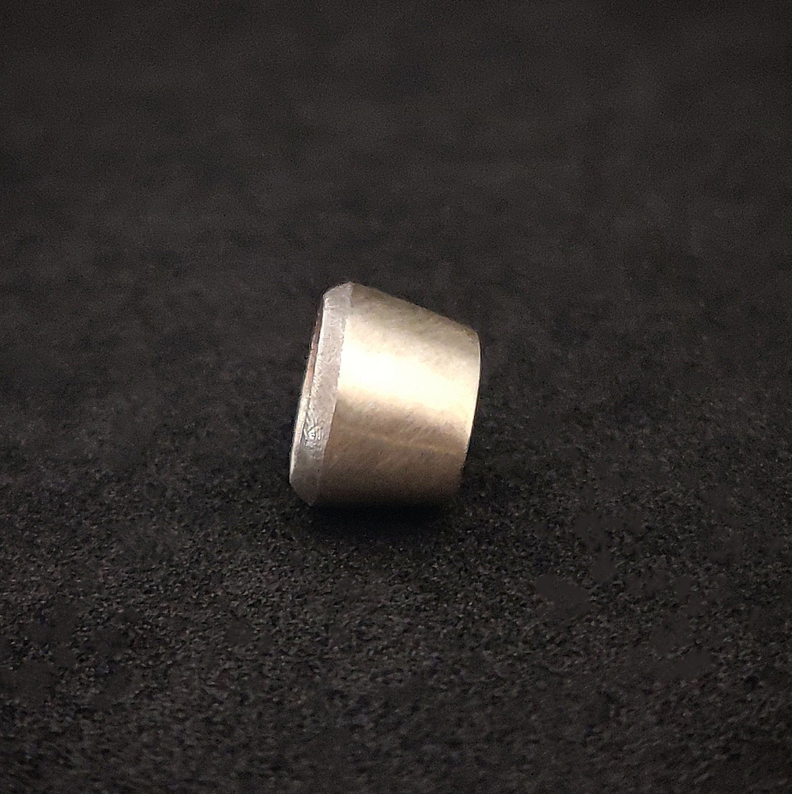 8x6mm Silver Oval Cut Gemstone Rubover Setting. Cast Recycled Silver Oval Bezel. Jewelry Making Supplies. Make Your Own Jewelry.