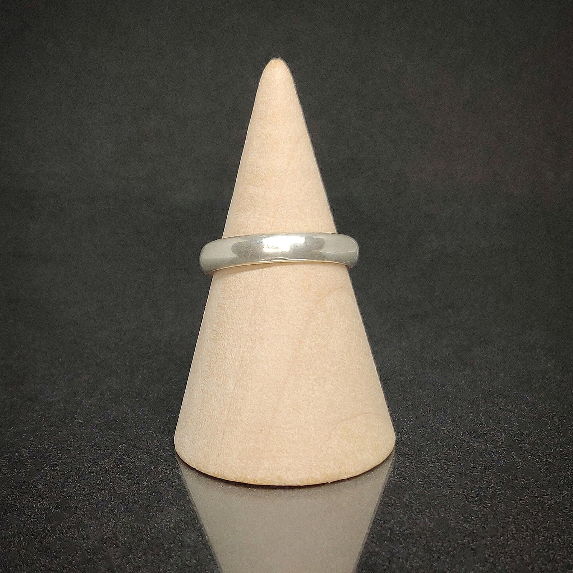 Comfort Fit Sterling Silver Ring Blank for Custom Wedding Bands