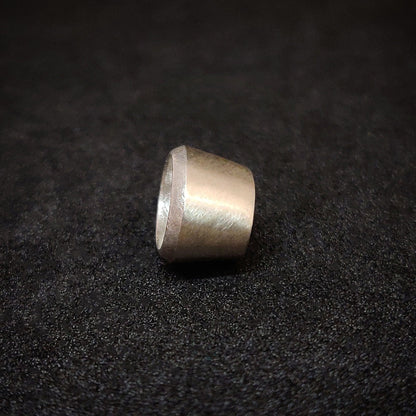 9x7mm Silver Oval Cut Gemstone Rubover Setting. Cast Recycled Silver Oval Bezel. Jewelry Making Supplies. Make Your Own Jewelry.