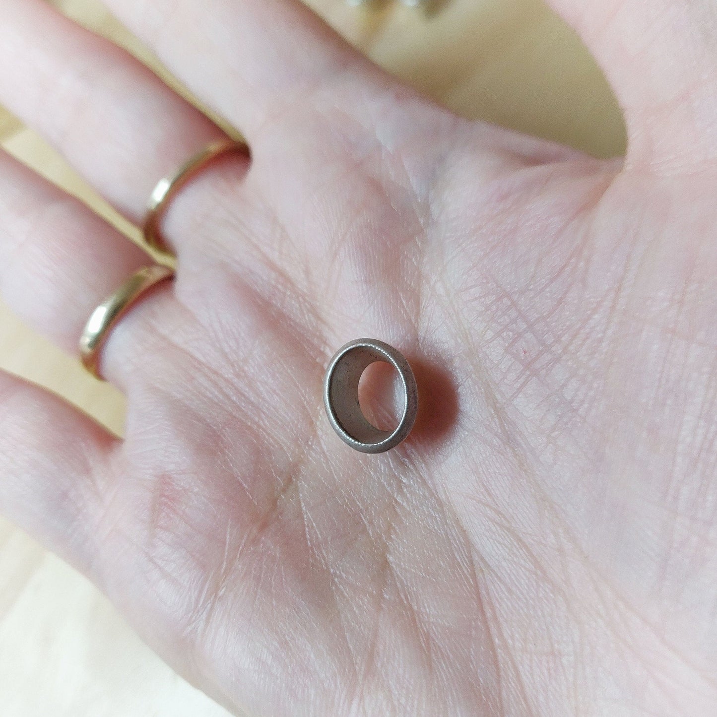 Recycled Silver 11x9mm Oval Gemstone Bezel Setting, DIY Jewelry Supplies