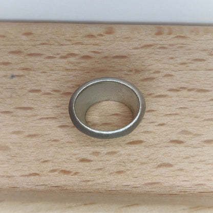 Recycled Silver 11x9mm Oval Gemstone Bezel Setting, DIY Jewelry Supplies
