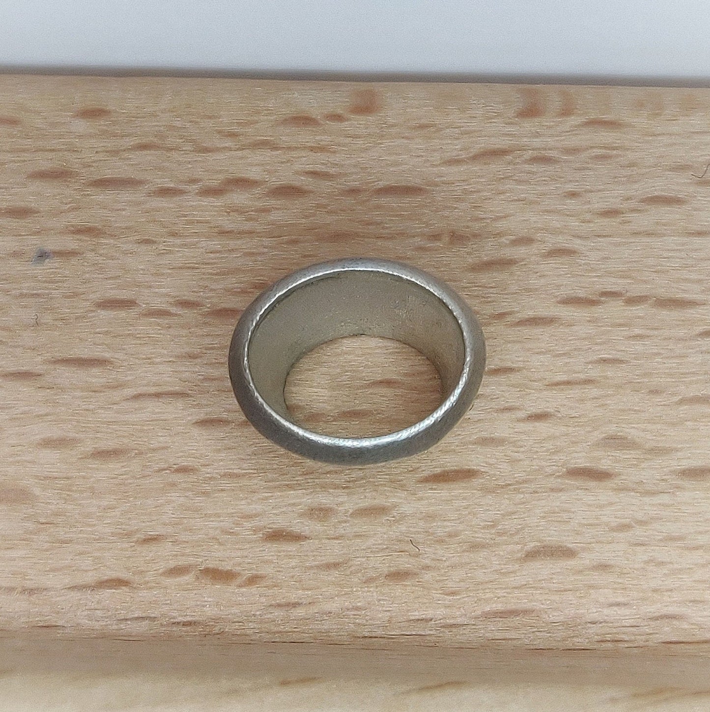 Recycled Silver 10x8mm Oval Gemstone Bezel Setting, Jewelry Making Supply