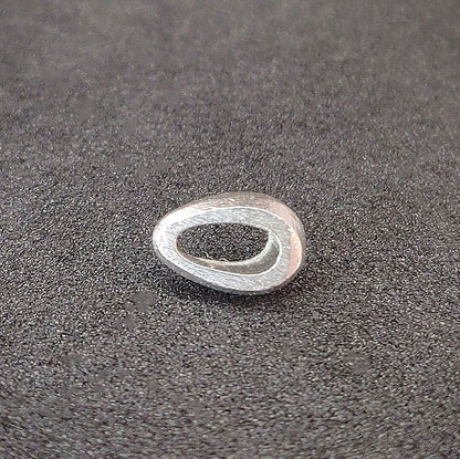 Chamfer Style Sterling Silver Pendant Bail Finding for Necklace and Jewelry Making