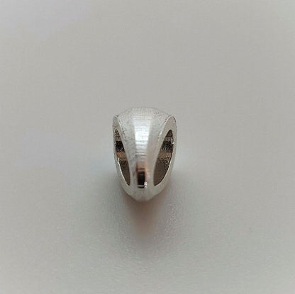 Chamfer Style Sterling Silver Pendant Bail Finding for Necklace and Jewelry Making