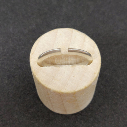 Sterling Silver Split Shank Ring Blank, Gem Setting DIY