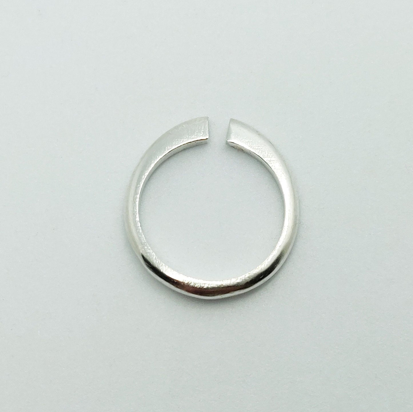 Tapered Shank Silver Ring Blank. Cast Split Shank Ring For Jewellery Making, Available in Silver or Gold. Ready to Attach to a Gem Setting.