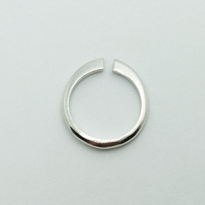 Sterling Silver Split Shank Ring Blank, Gem Setting DIY