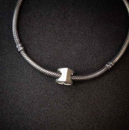 Silver Mother Child Bracelet Charm for Resin Keepsake Jewelry Making