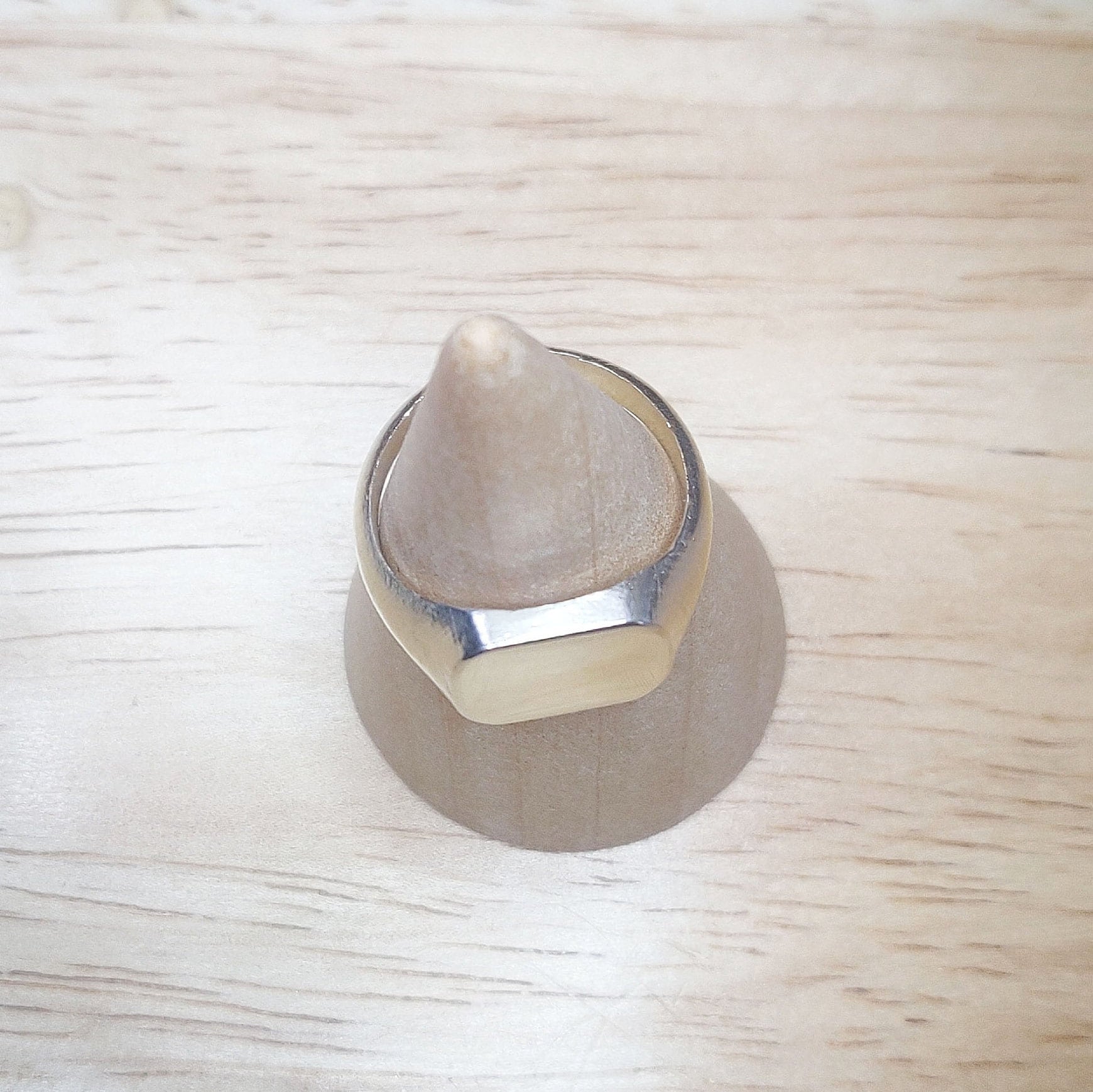 12mm Square Cushion Signet Ring for Jewelry Making, Engraving and Gem Setting